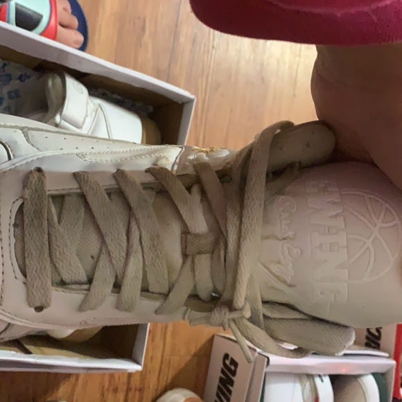 White Patrick Ewing Shoes - Picture 3 of 3